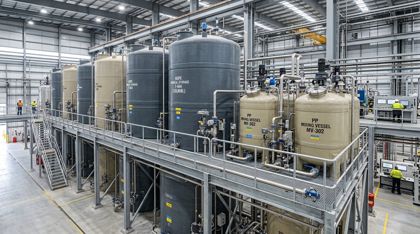 Seamless Spiral Tanks Facility