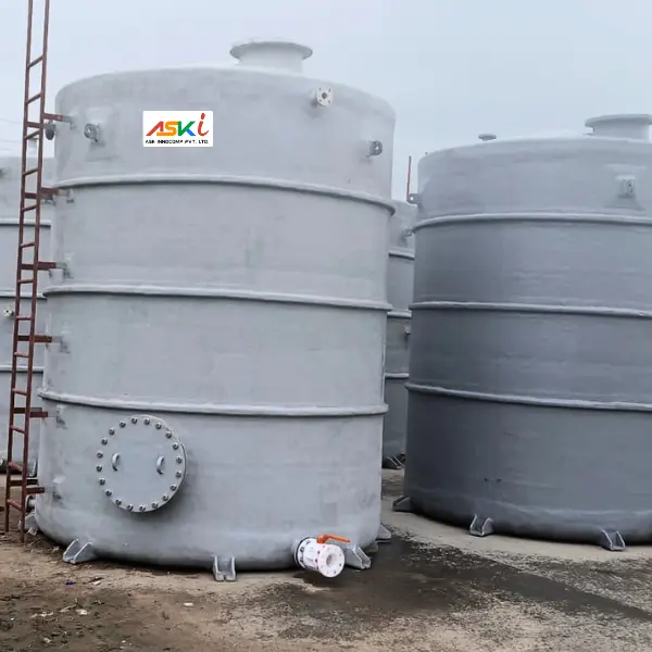 HDPE+FRP Tanks Manufacturer & Supplier in India, FRP Storage Tanks