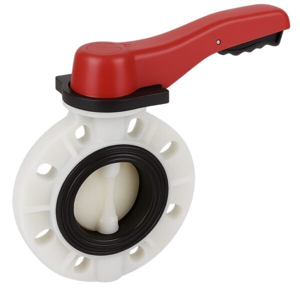 PVDF Butterfly Valve (Lever)